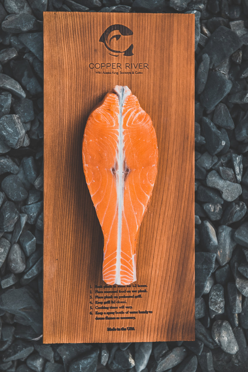 Copper River King Salmon - Bulk Box of Portions